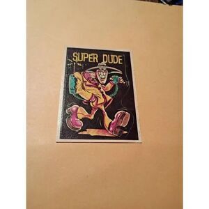 Vintage 1978 Donruss CB Convoy Sticker Trading Card CB Dictionary Super Dude